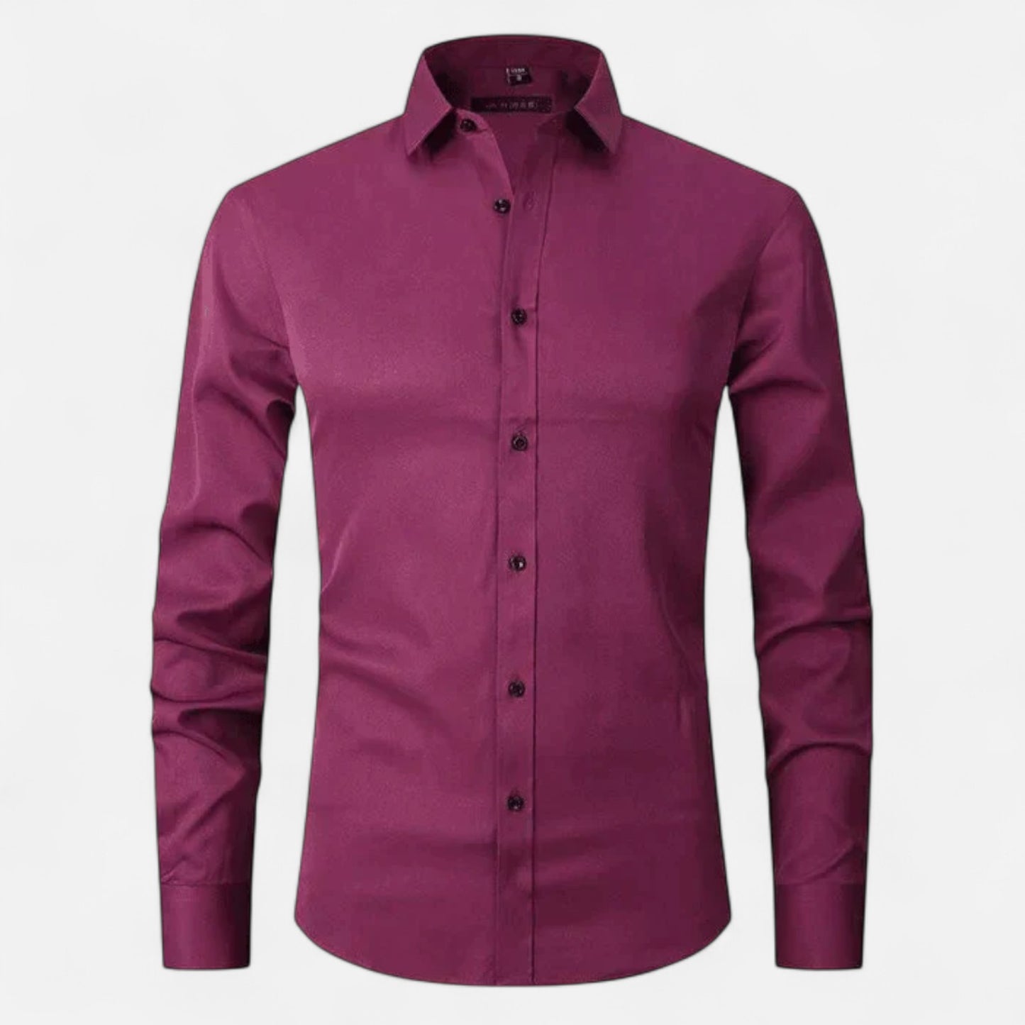 Delvoir | Men’s Classic Wrinkle-Free Shirt – Timeless Elegance, Effortless Maintenance