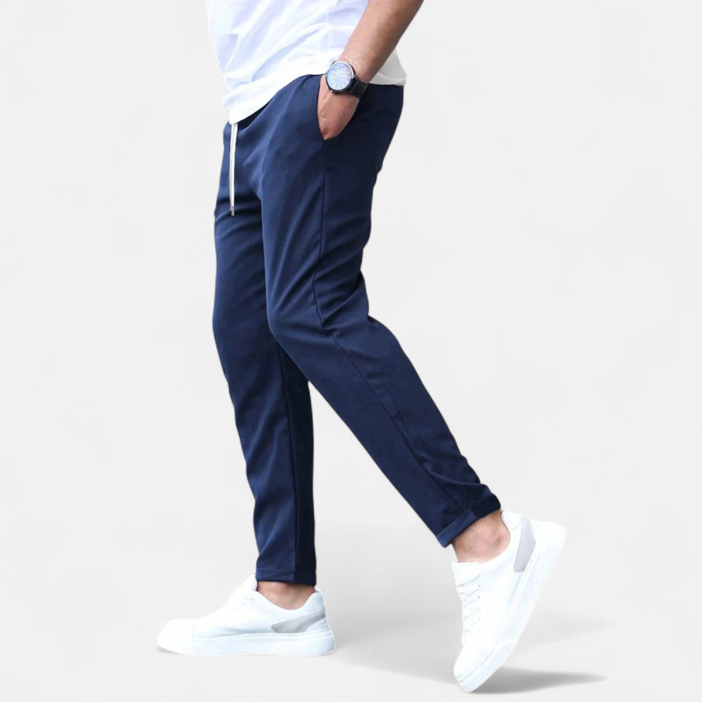 Delvoir | Men’s Comfortable & Stylish Trousers – Everyday Ease, Timeless Appeal