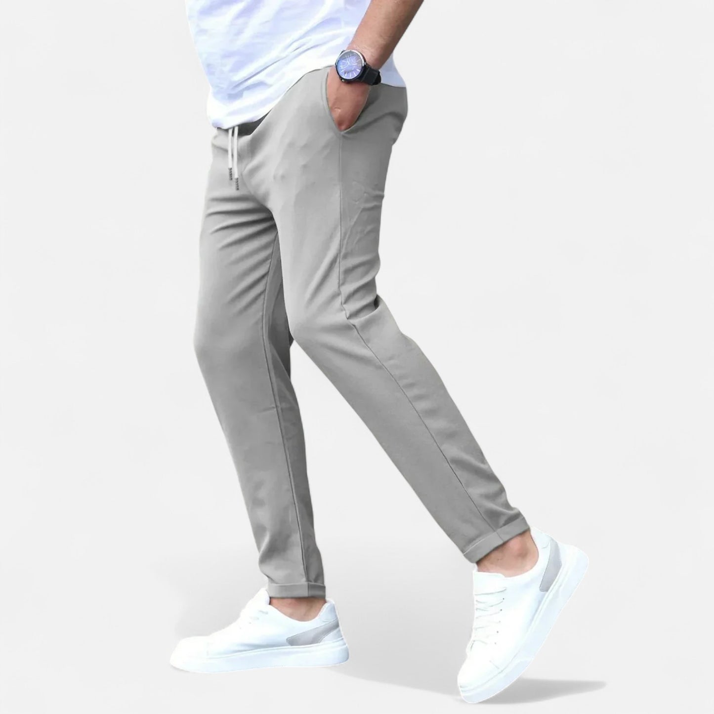 Delvoir | Men’s Comfortable & Stylish Trousers – Everyday Ease, Timeless Appeal