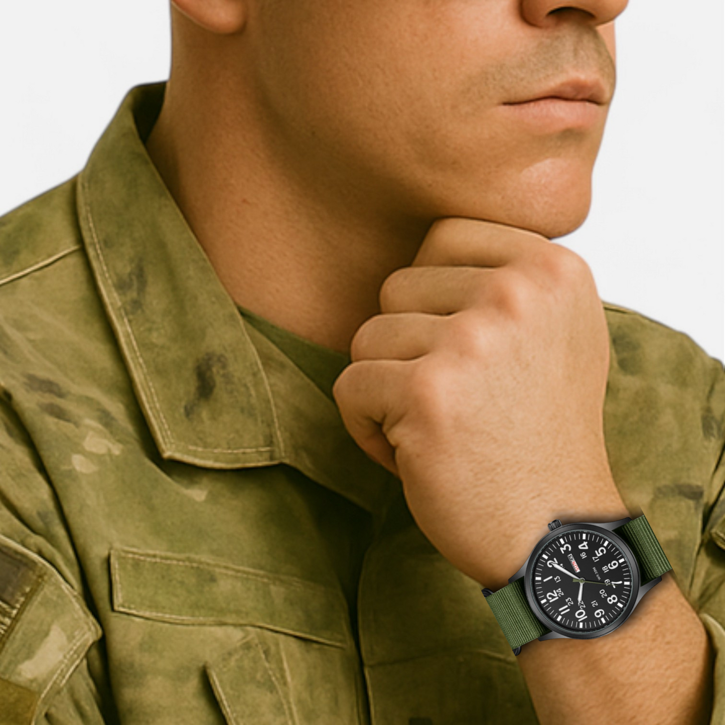 Delvoir | Men’s Durable Field Watch – Rugged Reliability, Timeless Functionality