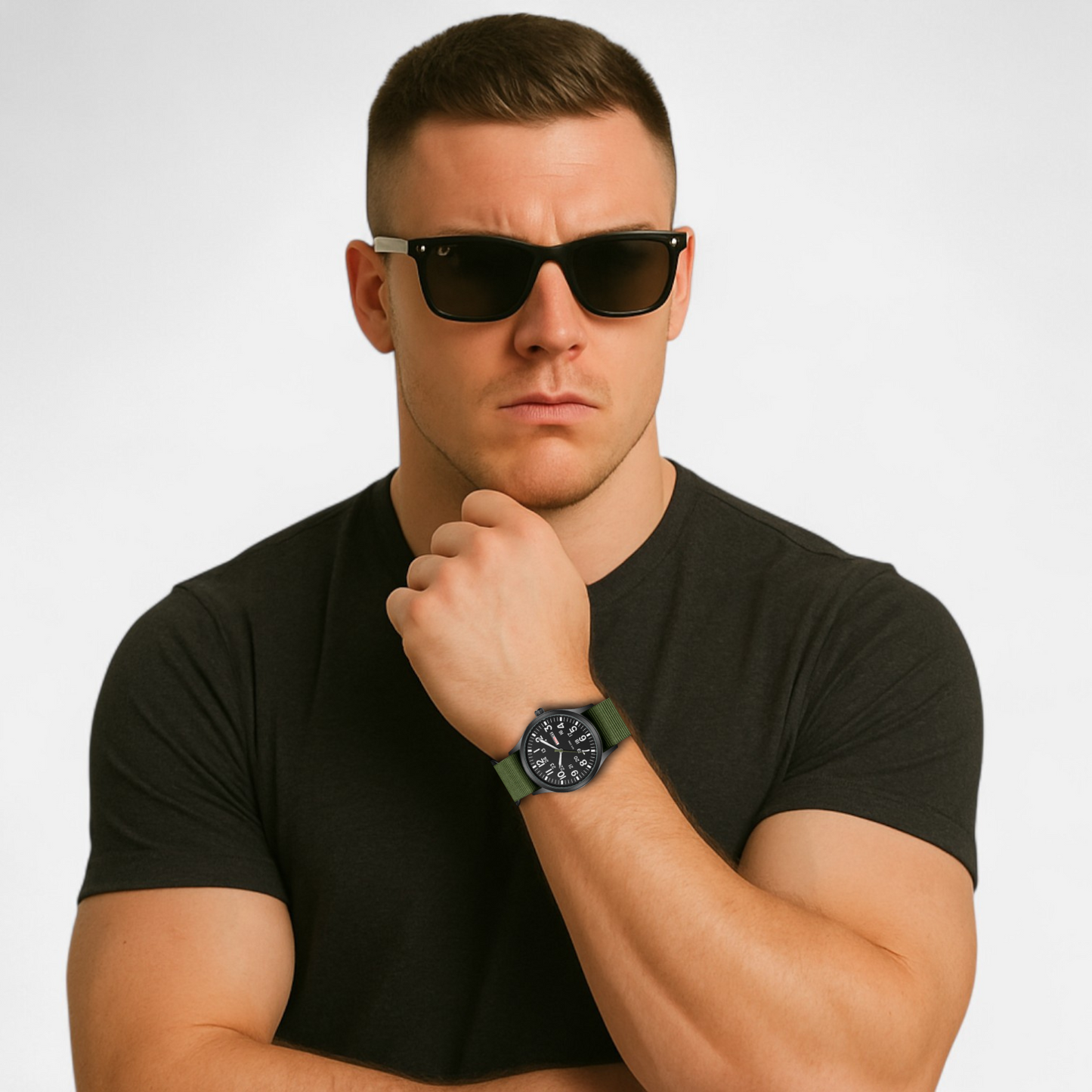 Delvoir | Men’s Durable Field Watch – Rugged Reliability, Timeless Functionality