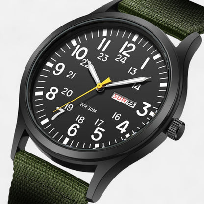 Delvoir | Men’s Durable Field Watch – Rugged Reliability, Timeless Functionality