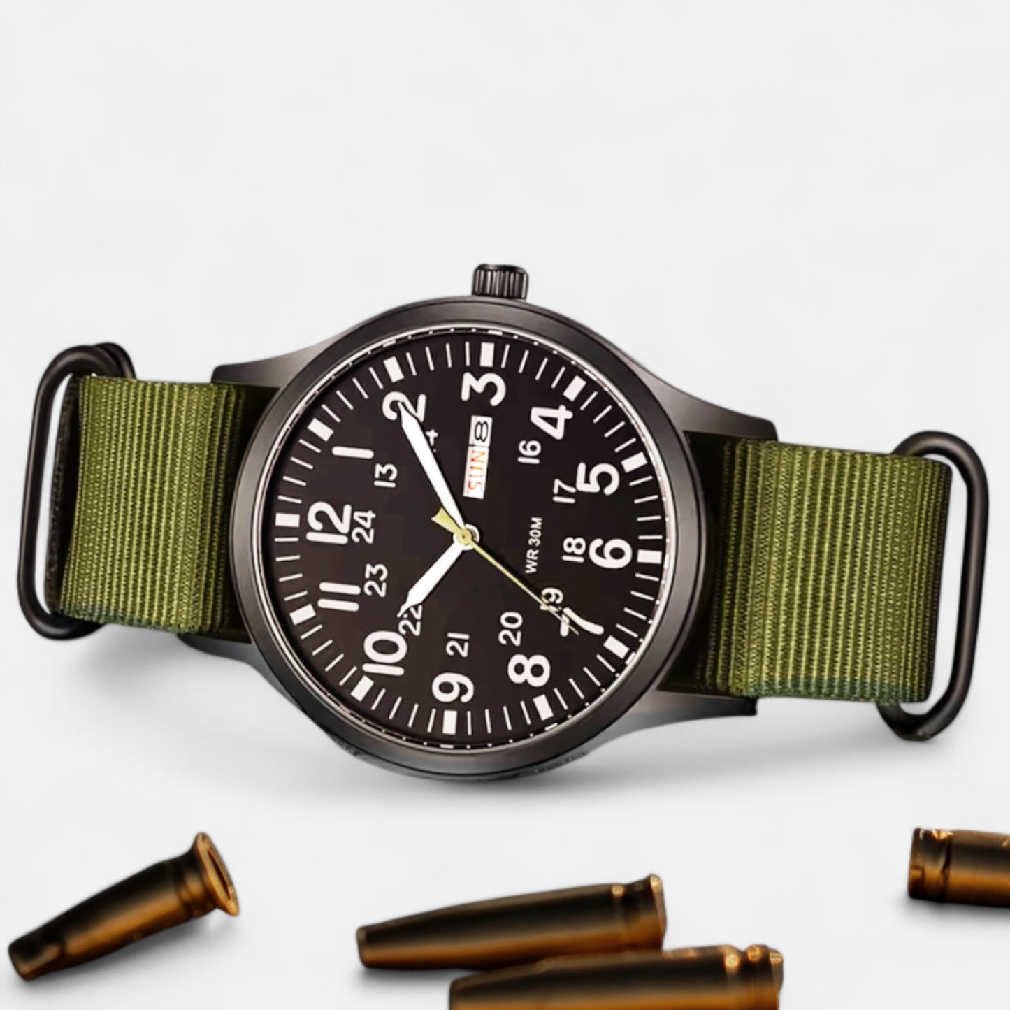 Delvoir | Men’s Durable Field Watch – Rugged Reliability, Timeless Functionality