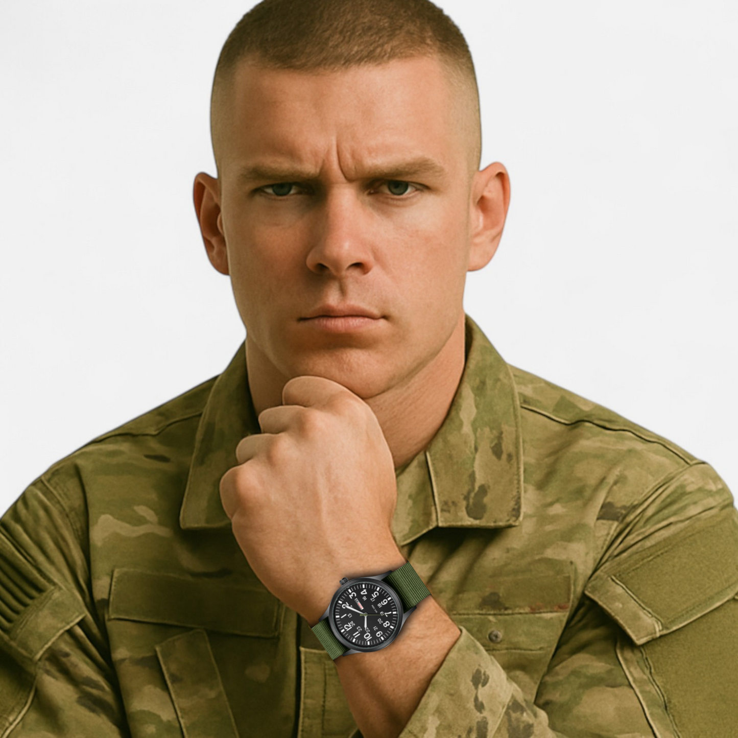Delvoir | Men’s Durable Field Watch – Rugged Reliability, Timeless Functionality