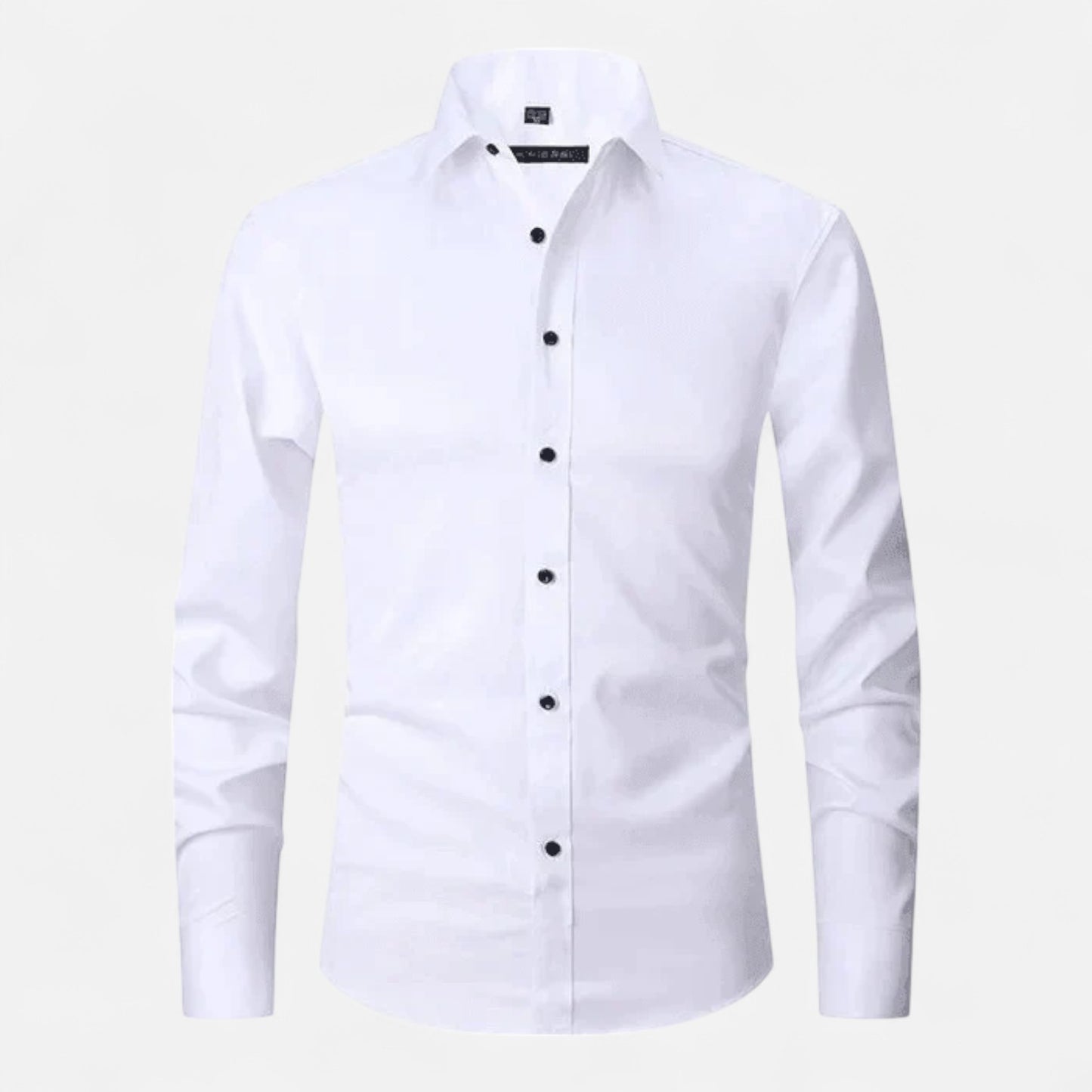 Delvoir | Men’s Classic Wrinkle-Free Shirt – Timeless Elegance, Effortless Maintenance