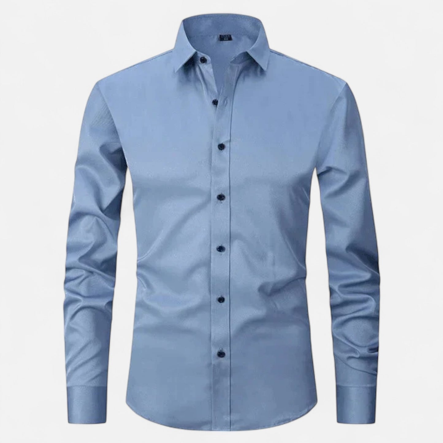 Delvoir | Men’s Classic Wrinkle-Free Shirt – Timeless Elegance, Effortless Maintenance