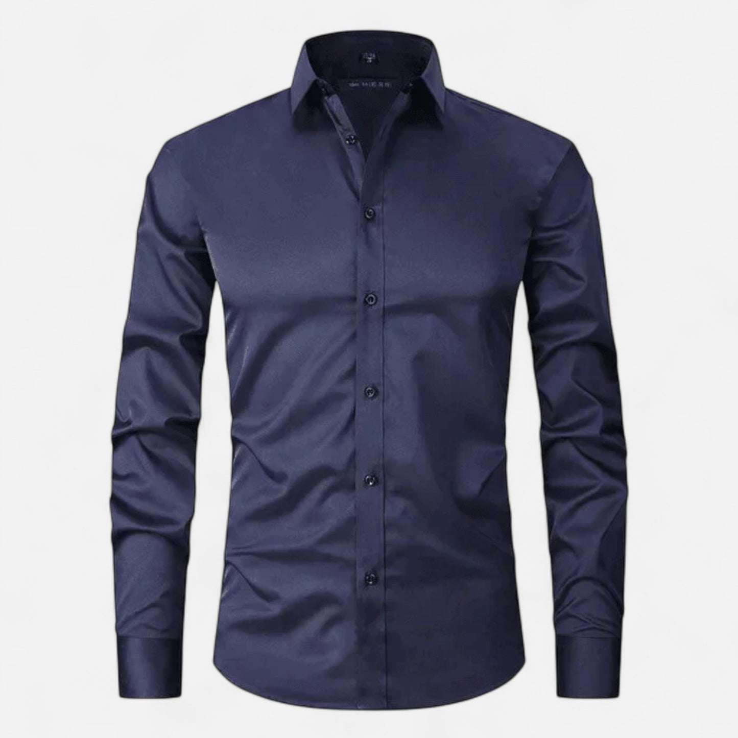 Delvoir | Men’s Classic Wrinkle-Free Shirt – Timeless Elegance, Effortless Maintenance