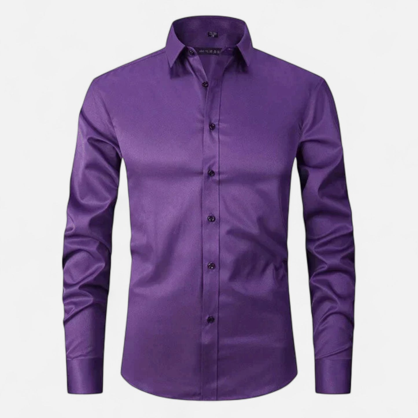 Delvoir | Men’s Classic Wrinkle-Free Shirt – Timeless Elegance, Effortless Maintenance