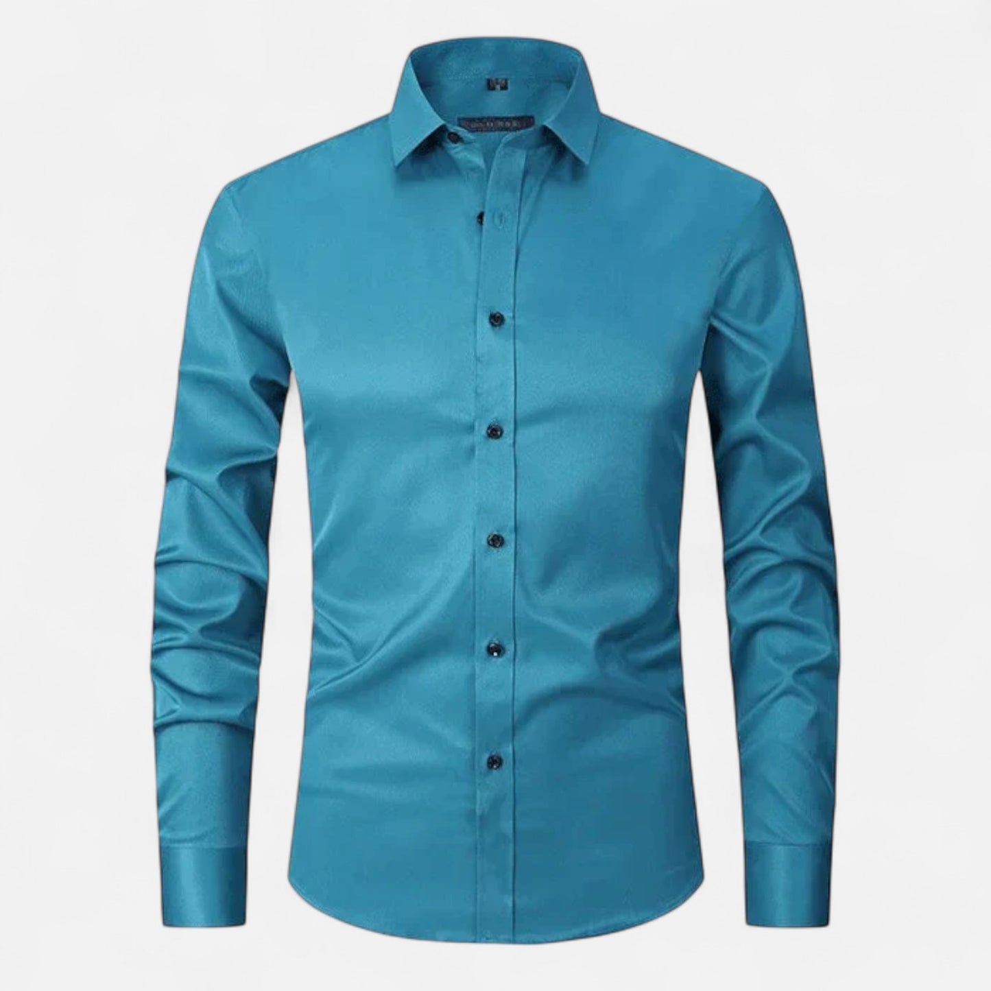 Delvoir | Men’s Classic Wrinkle-Free Shirt – Timeless Elegance, Effortless Maintenance