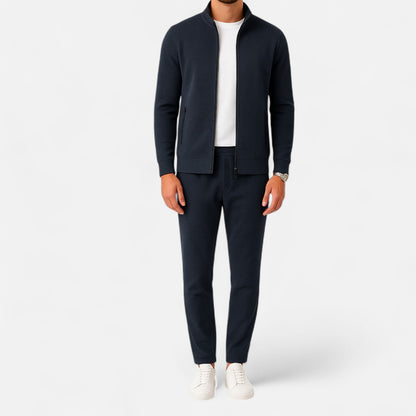 Delvoir | Men’s Premium Tracksuit – Contemporary Comfort, Refined Performance