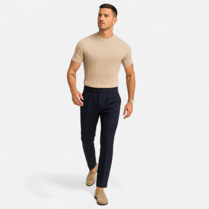 Delvoir | Men’s Classic Cotton T-Shirt – Everyday Comfort, Timeless Style