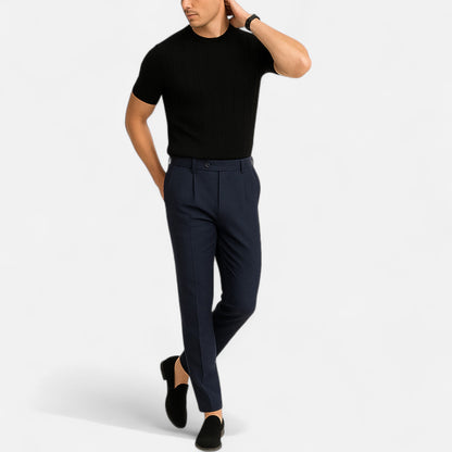 Delvoir | Men’s Classic Cotton T-Shirt – Everyday Comfort, Timeless Style
