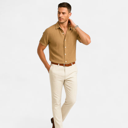 Delvoir | Men’s Summer Shirt – Lightweight Comfort, Timeless Style