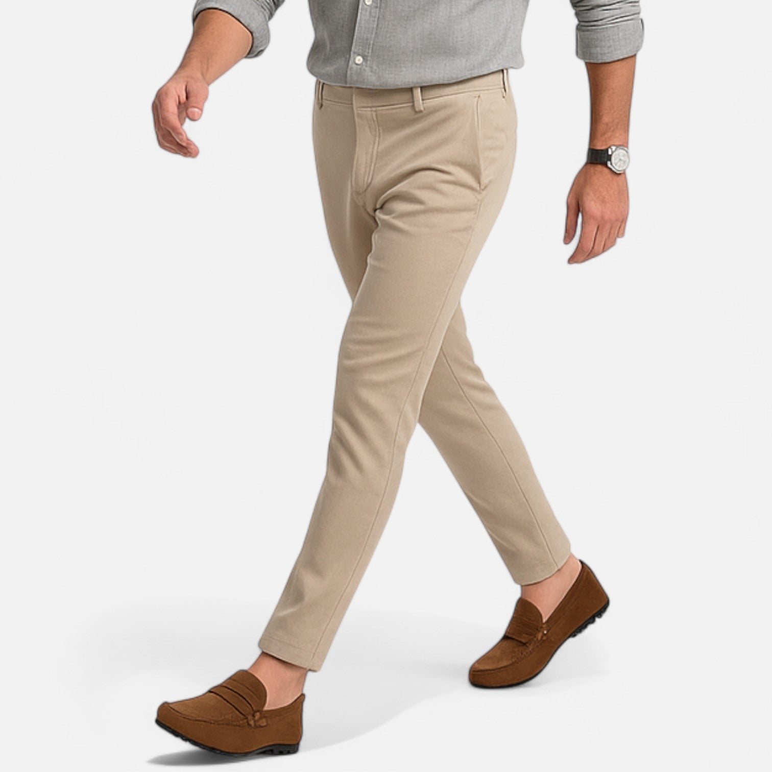 Delvoir | Men’s Suede Loafers – Understated Luxury, Everyday Sophistication