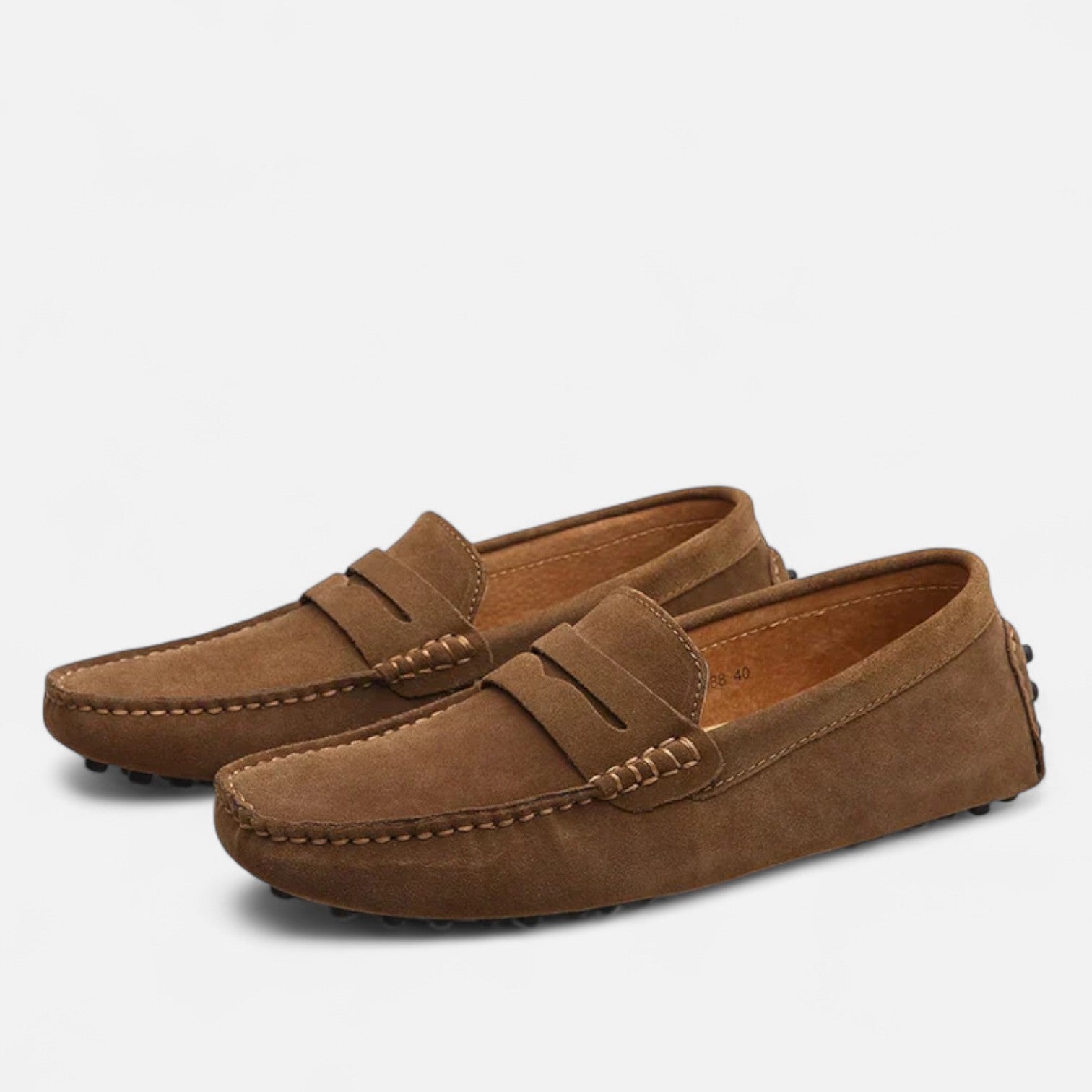 Delvoir | Men’s Suede Loafers – Understated Luxury, Everyday Sophistication