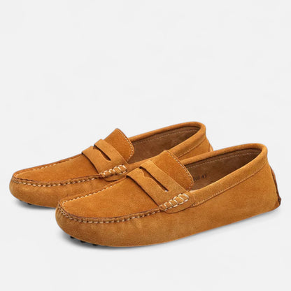 Delvoir | Men’s Suede Loafers – Understated Luxury, Everyday Sophistication