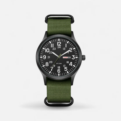 Delvoir | Men’s Durable Field Watch – Rugged Reliability, Timeless Functionality