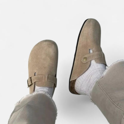 Delvoir | Premium Men’s Boston Sandals – Timeless Comfort, Refined Craftsmanship