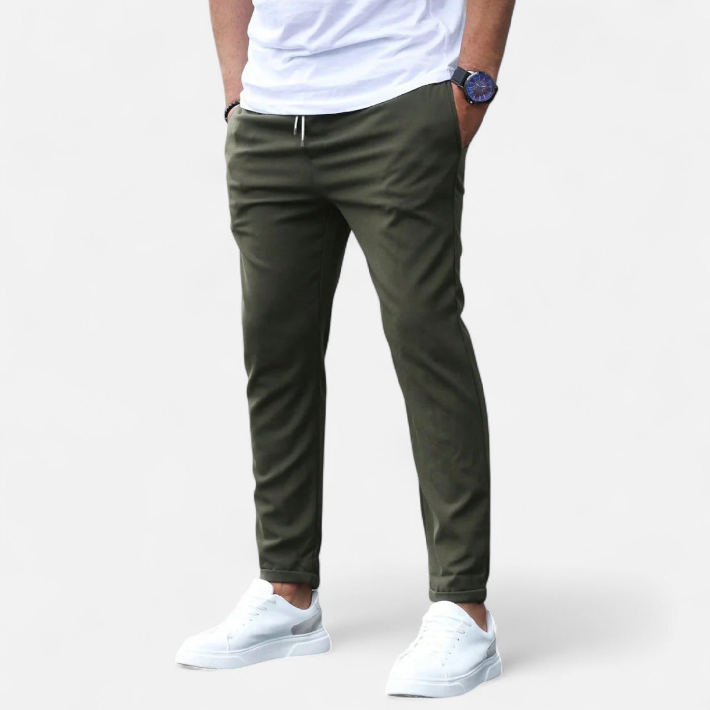 Delvoir | Men’s Comfortable & Stylish Trousers – Everyday Ease, Timeless Appeal