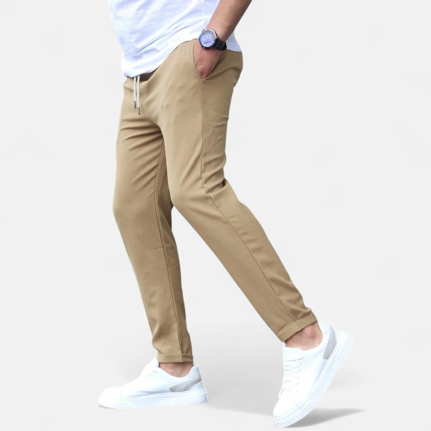 Delvoir | Men’s Comfortable & Stylish Trousers – Everyday Ease, Timeless Appeal