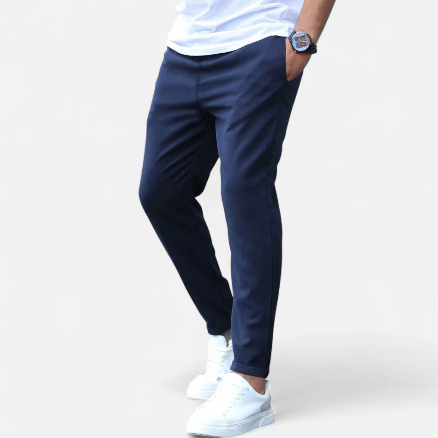 Delvoir | Men’s Comfortable & Stylish Trousers – Everyday Ease, Timeless Appeal