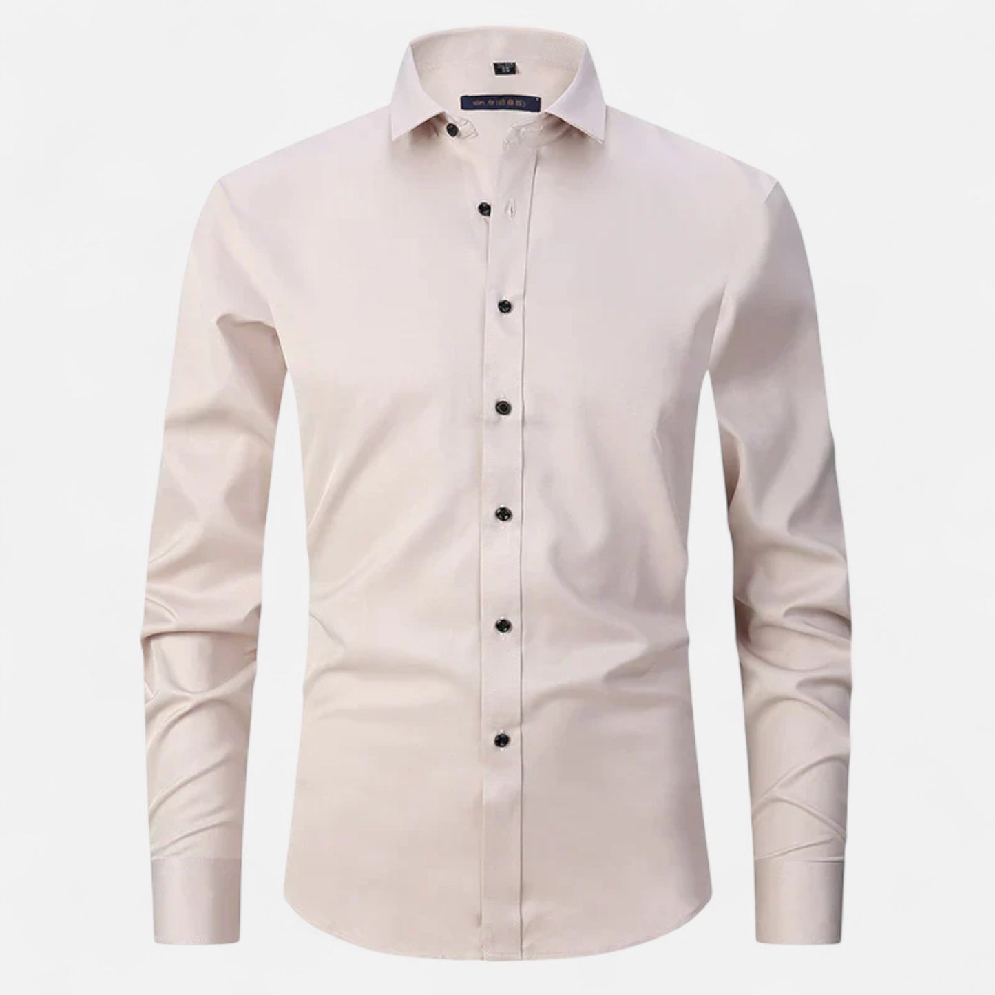 Delvoir | Men’s Classic Wrinkle-Free Shirt – Timeless Elegance, Effortless Maintenance
