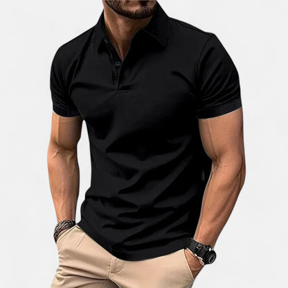 Delvoir | Men’s Summer Polo Shirt – Lightweight Comfort, Timeless Style