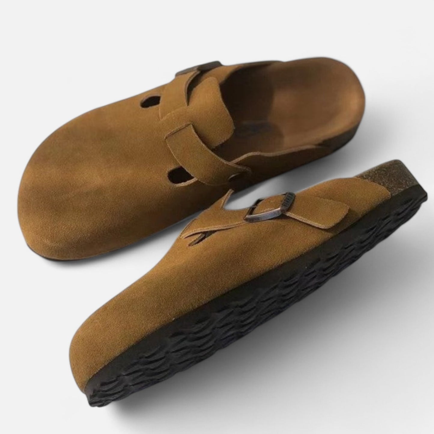 Delvoir | Premium Men’s Boston Sandals – Timeless Comfort, Refined Craftsmanship