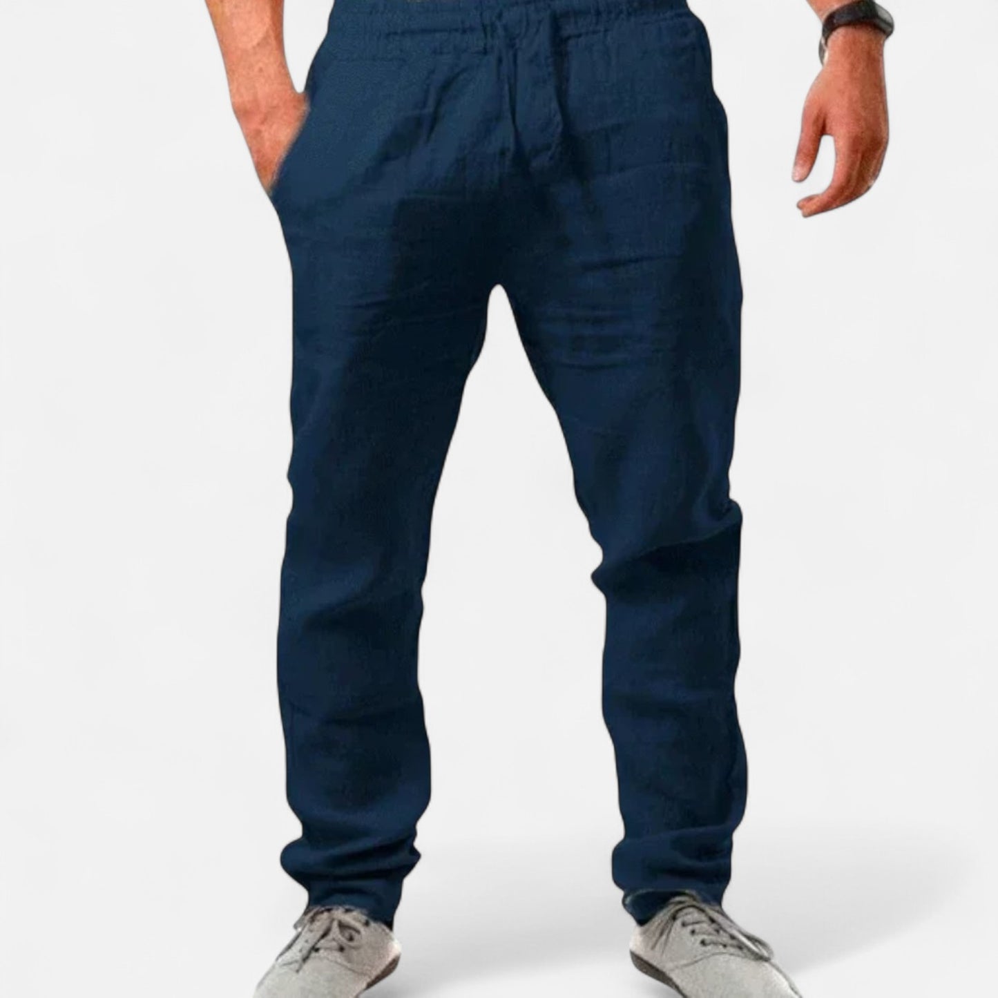 Delvoir | Men’s Linen Trousers – Effortless Sophistication, Unmatched Comfort