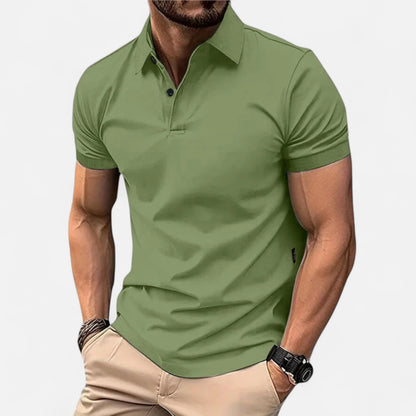 Delvoir | Men’s Summer Polo Shirt – Lightweight Comfort, Timeless Style