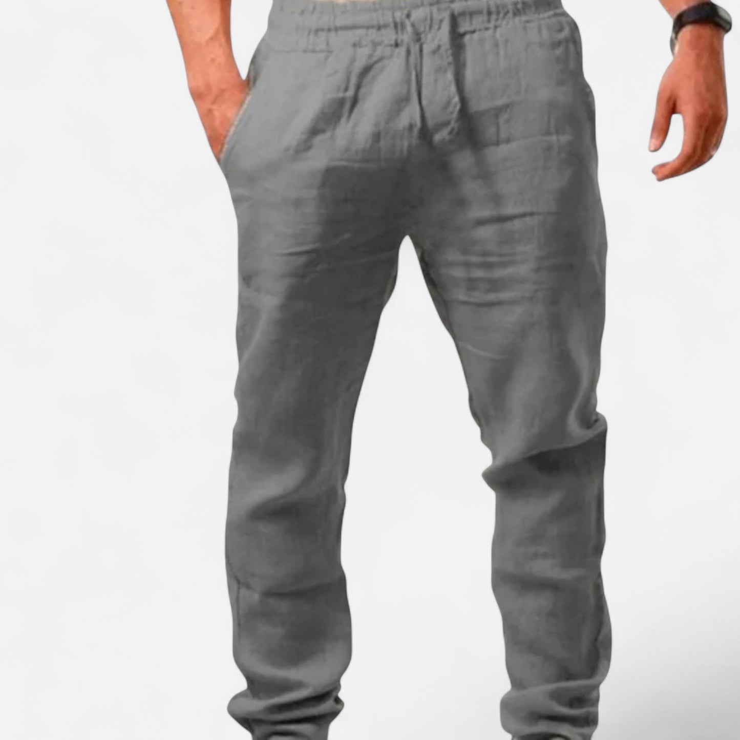 Delvoir | Men’s Linen Trousers – Effortless Sophistication, Unmatched Comfort