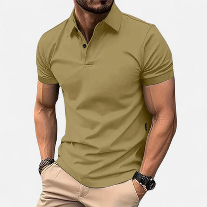 Delvoir | Men’s Summer Polo Shirt – Lightweight Comfort, Timeless Style