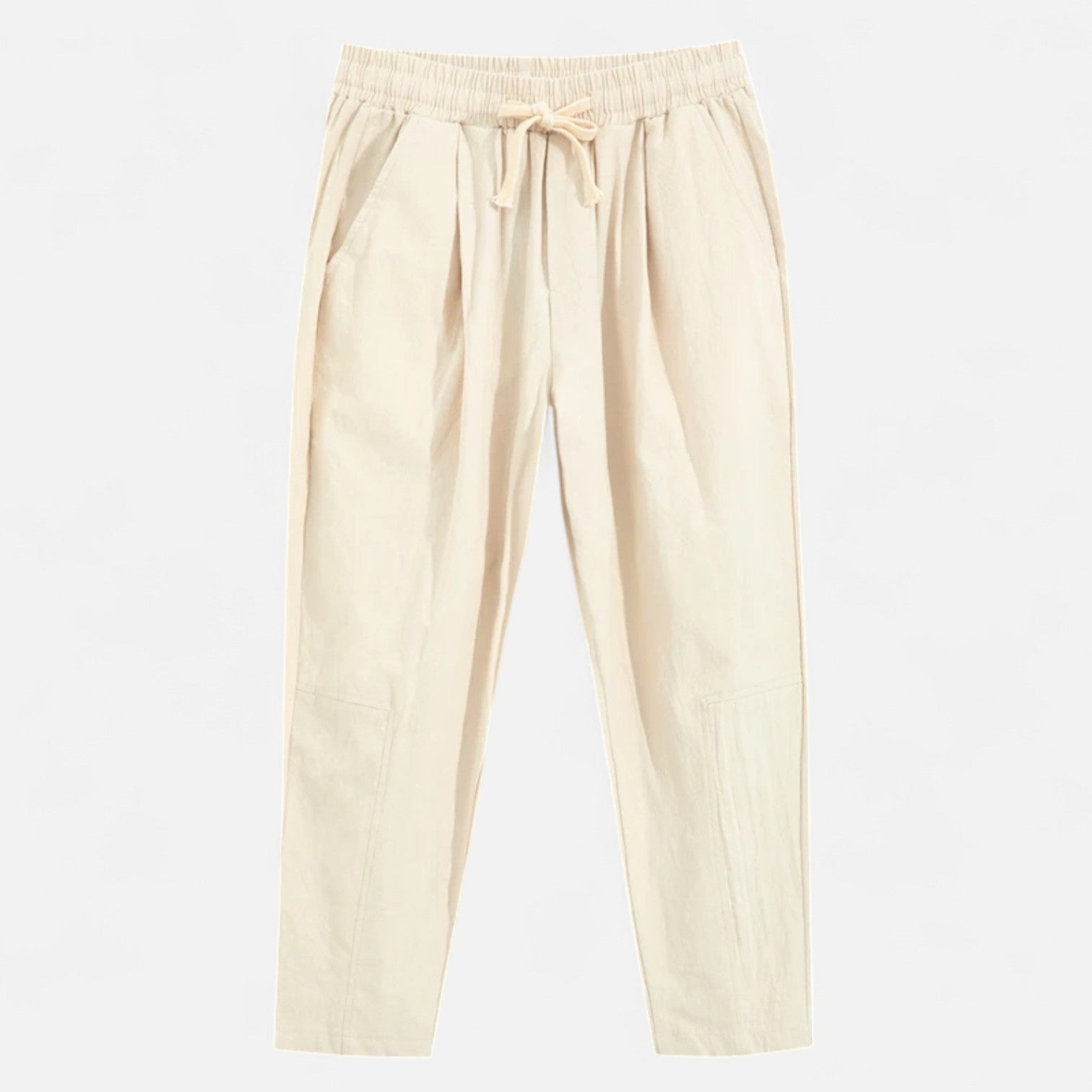 Delvoir | Men’s Cotton-Linen Trousers – Effortless Sophistication, Everyday Comfort
