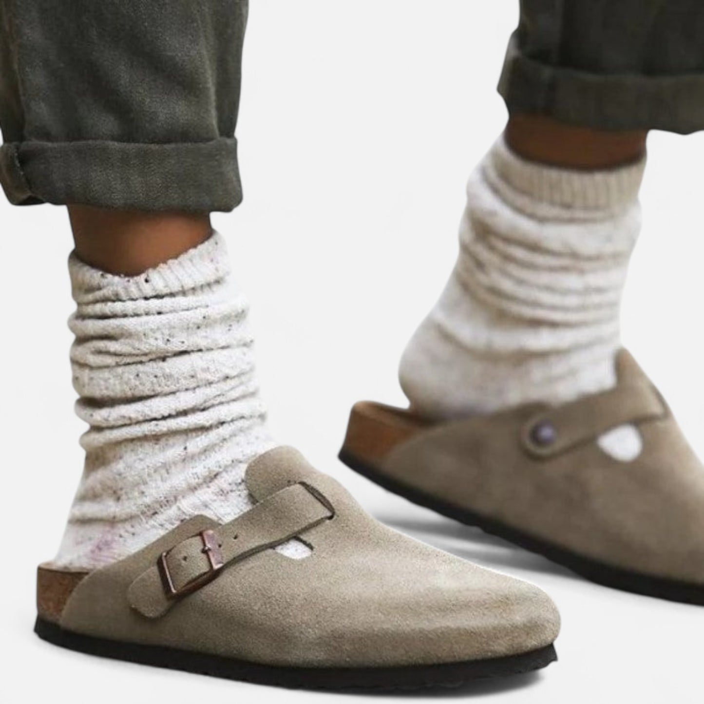 Delvoir | Premium Men’s Boston Sandals – Timeless Comfort, Refined Craftsmanship
