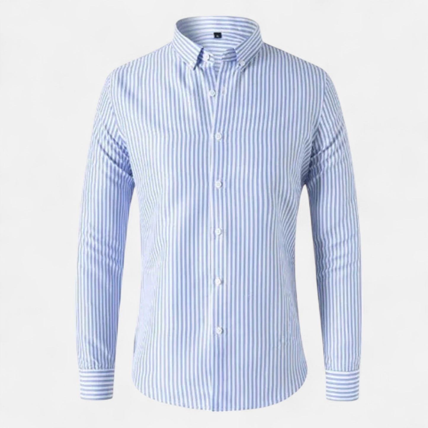 Delvoir | Men’s Classic Striped Summer Shirt – Timeless Pattern, Lightweight Comfort