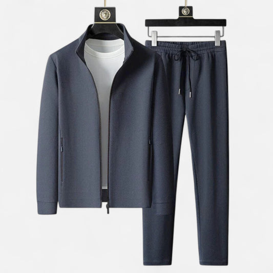 Delvoir | Men’s Premium Tracksuit – Contemporary Comfort, Refined Performance